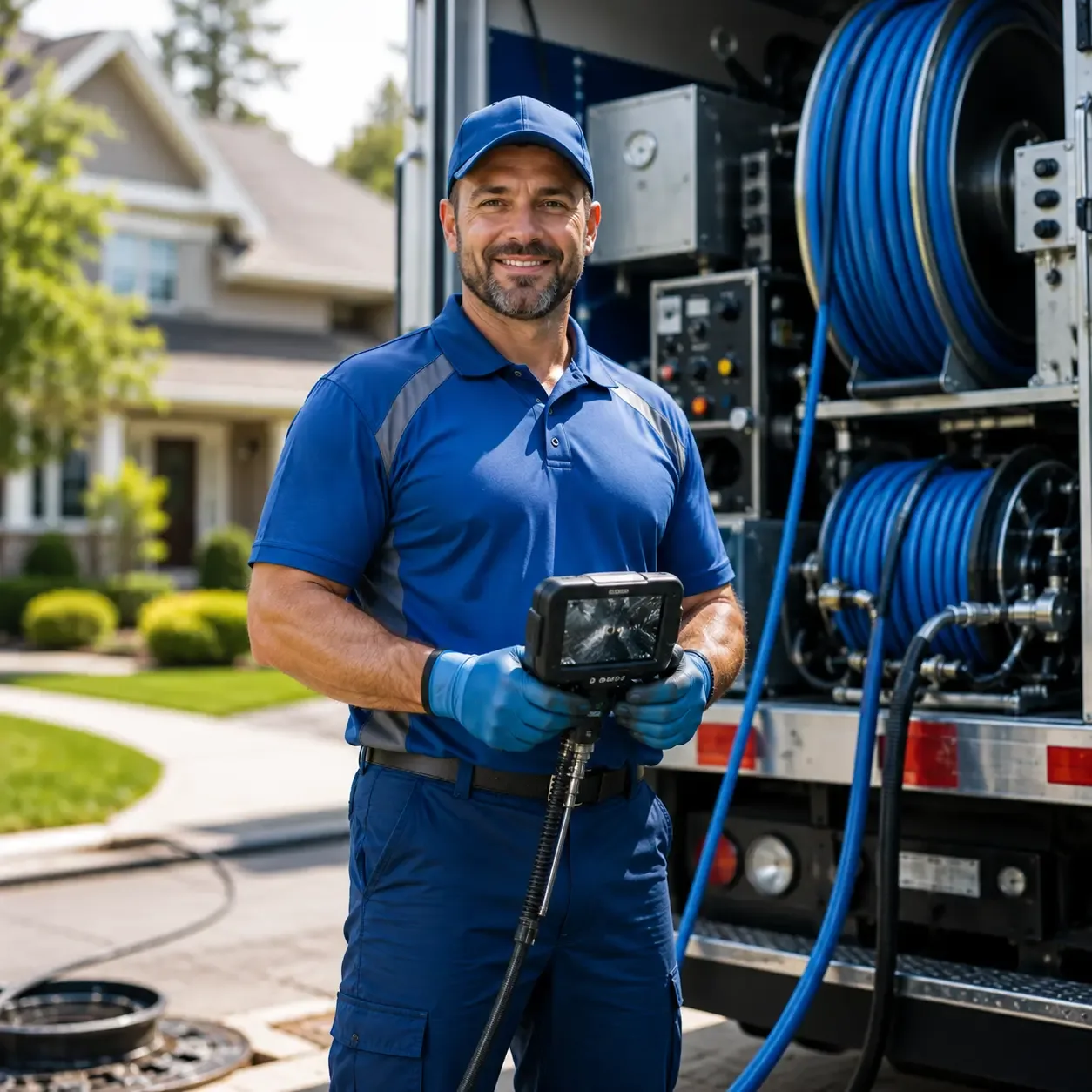 Local outdoor drain cleaning specialists in Pipe Creek, TX